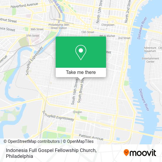Mapa de Indonesia Full Gospel Fellowship Church