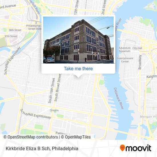 Kirkbride Eliza B Sch map