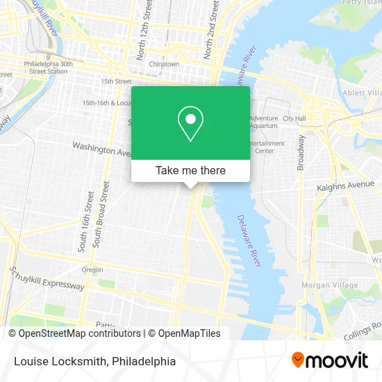 Louise Locksmith map