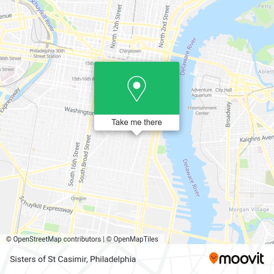 Mapa de Sisters of St Casimir