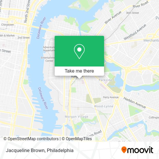 Jacqueline Brown map