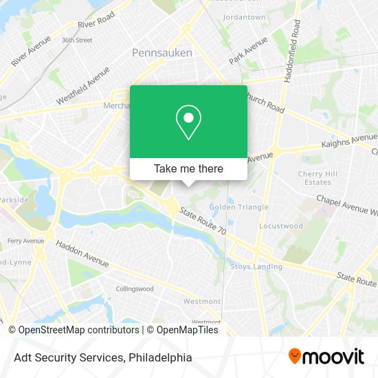 Adt Security Services map