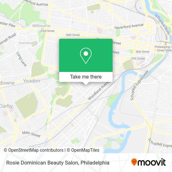 Rosie Dominican Beauty Salon map