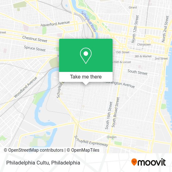 Philadelphia Cultu map