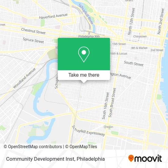 Mapa de Community Development Inst