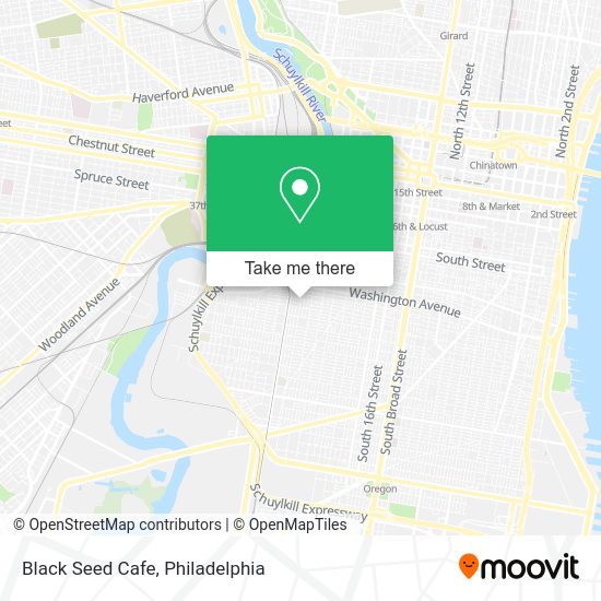 Black Seed Cafe map