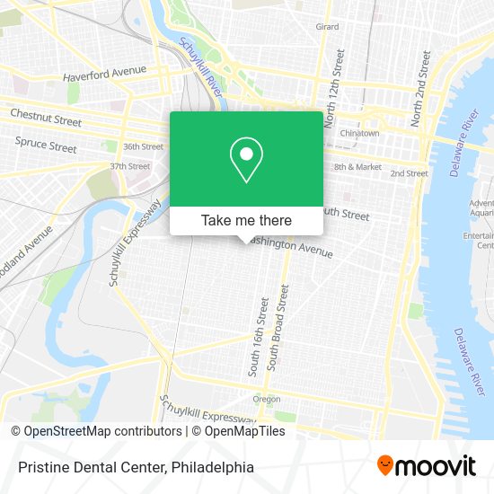 Pristine Dental Center map