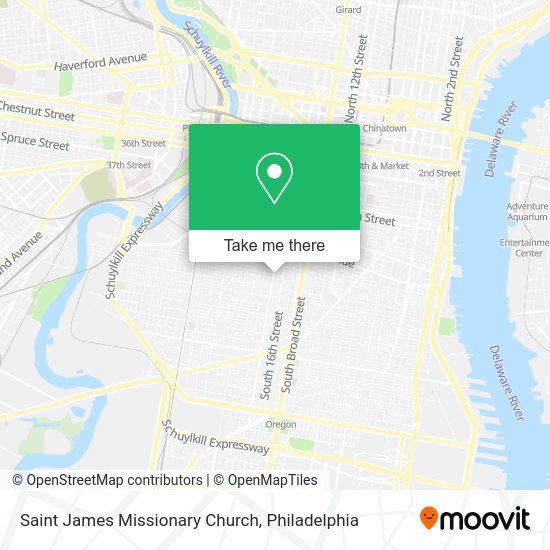 Mapa de Saint James Missionary Church