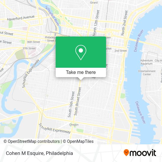 Mapa de Cohen M Esquire