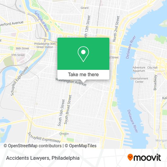 Accidents Lawyers map
