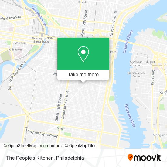 Mapa de The People's Kitchen