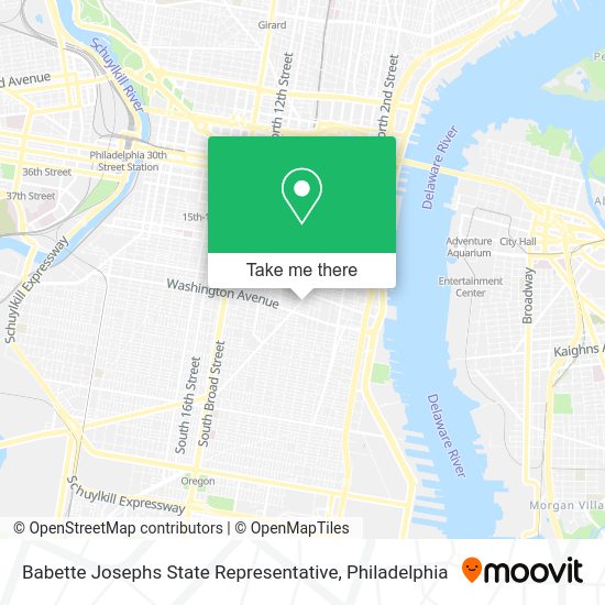 Mapa de Babette Josephs State Representative