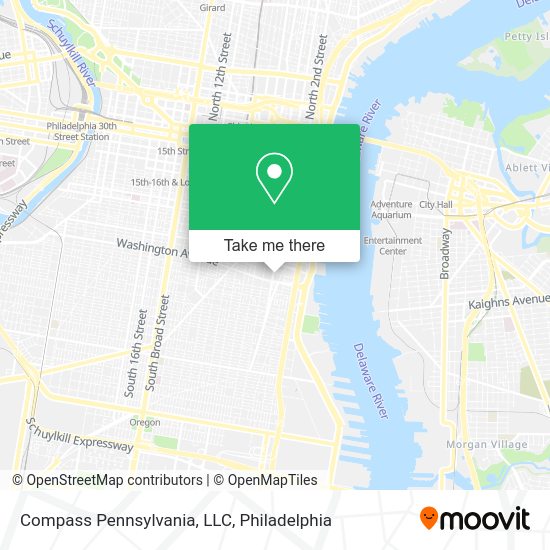 Compass Pennsylvania, LLC map
