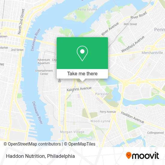 Haddon Nutrition map