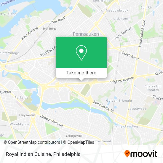 Royal Indian Cuisine map
