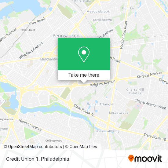 Mapa de Credit Union 1