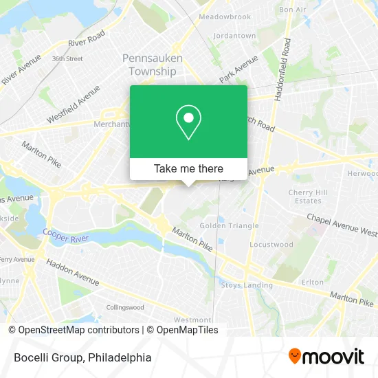 Bocelli Group map