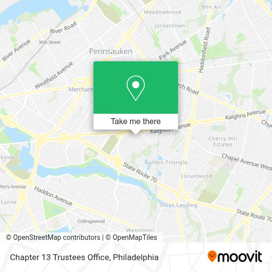 Chapter 13 Trustees Office map
