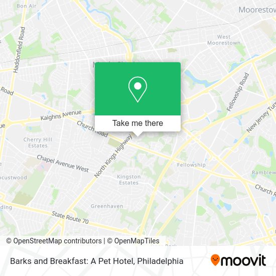 Barks and Breakfast: A Pet Hotel map