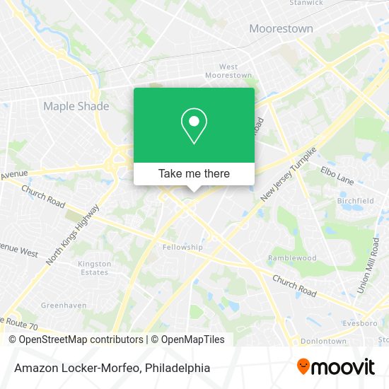 Mapa de Amazon Locker-Morfeo