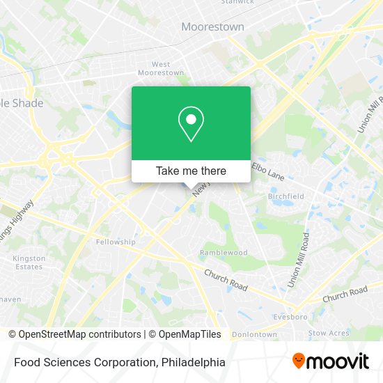 Food Sciences Corporation map