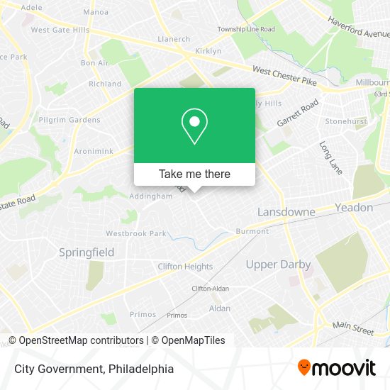 City Government map
