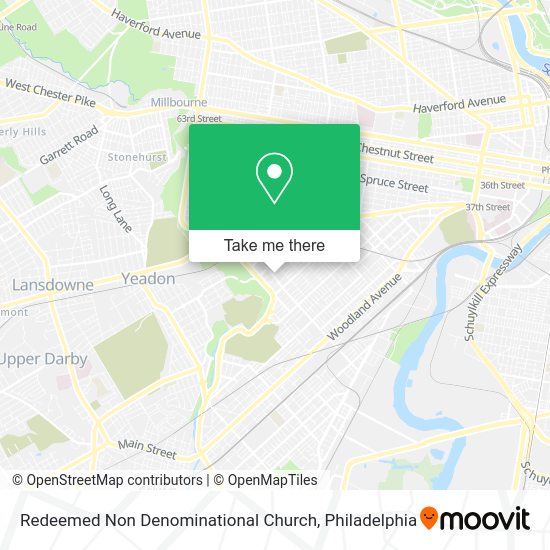 Redeemed Non Denominational Church map