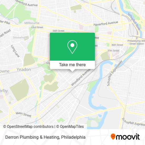 Derron Plumbing & Heating map