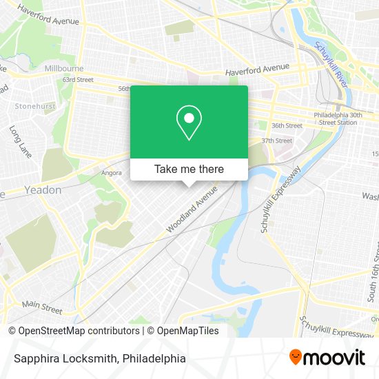 Sapphira Locksmith map