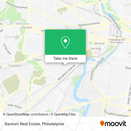 Bantom Real Estate map