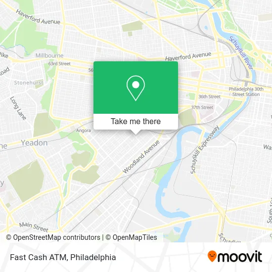 Fast Cash ATM map