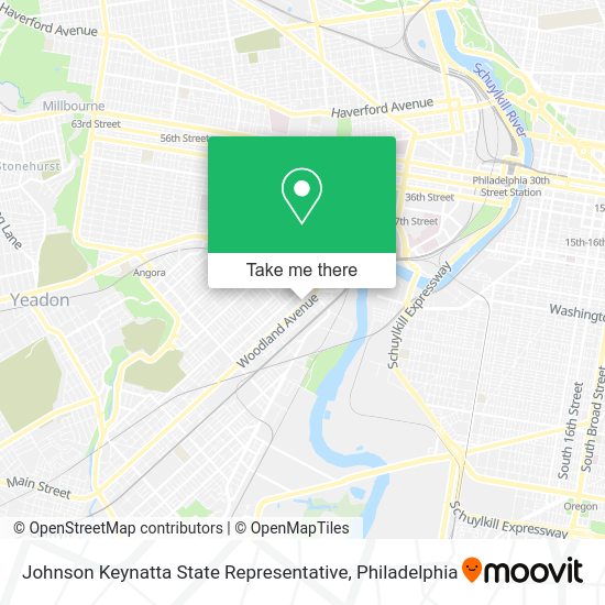 Mapa de Johnson Keynatta State Representative