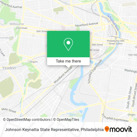 Johnson Keynatta State Representative map