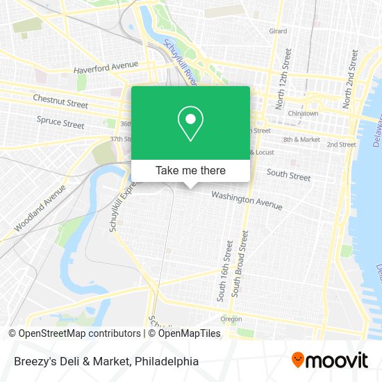 Breezy's Deli & Market map