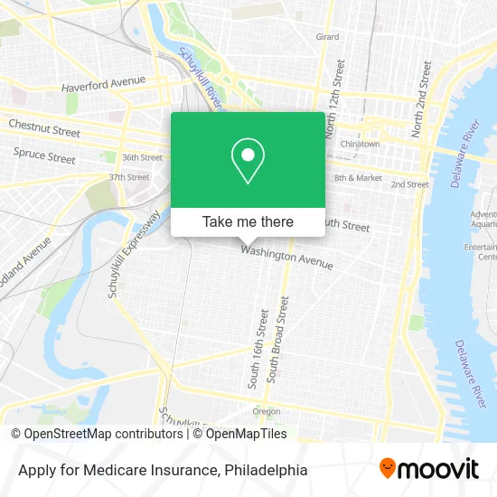 Apply for Medicare Insurance map