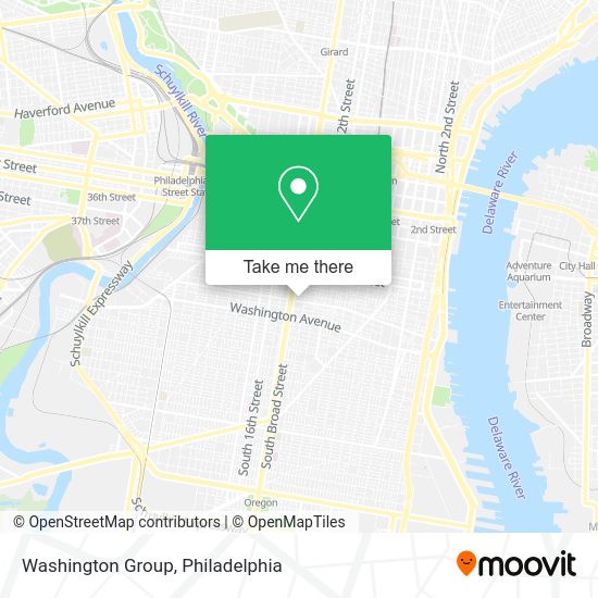 Mapa de Washington Group