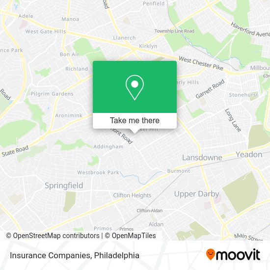 Insurance Companies map