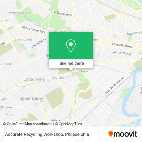 Accurate Recycling Workshop map