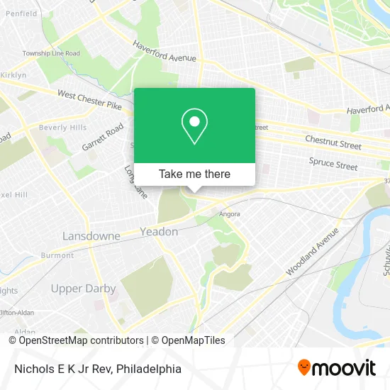 Nichols E K Jr Rev map