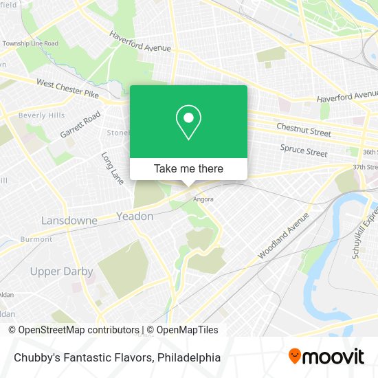 Chubby's Fantastic Flavors map