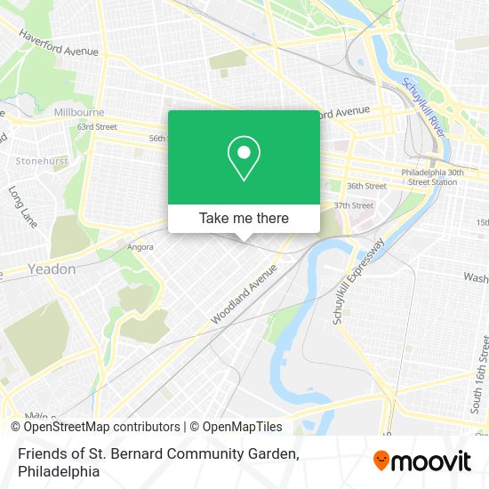 Mapa de Friends of St. Bernard Community Garden