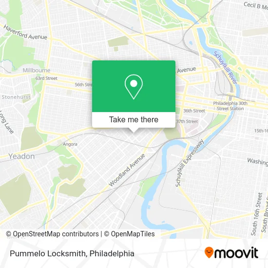 Pummelo Locksmith map