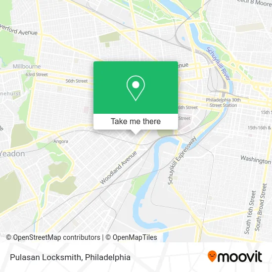 Pulasan Locksmith map