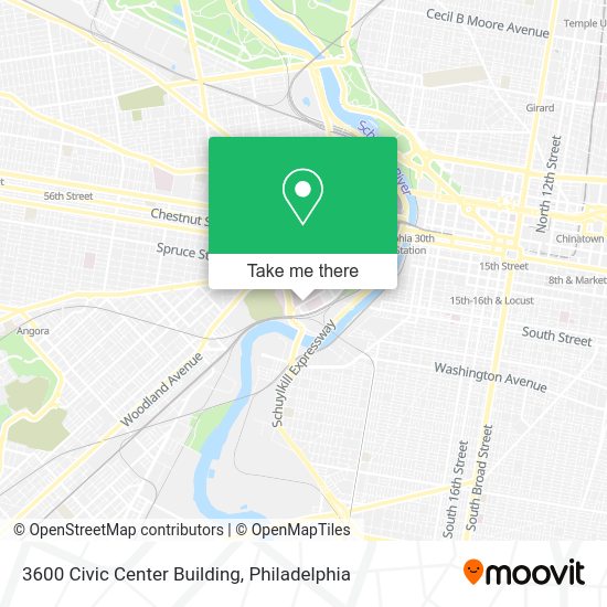 3600 Civic Center Building map