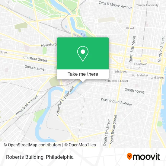 Roberts Building map