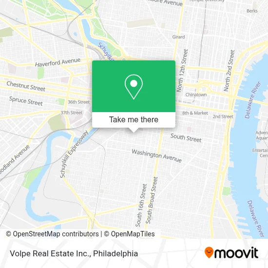 Volpe Real Estate Inc. map