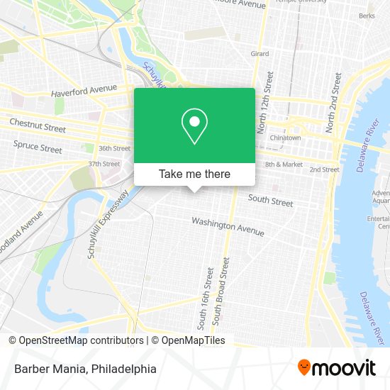 Mapa de Barber Mania