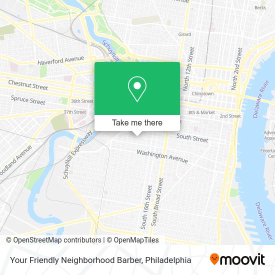 Mapa de Your Friendly Neighborhood Barber