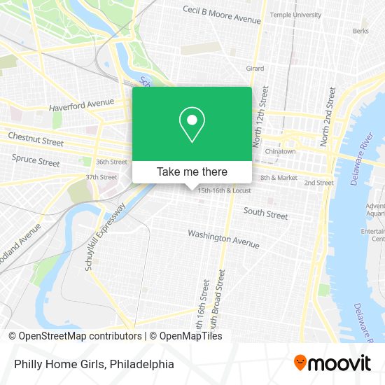 Philly Home Girls map