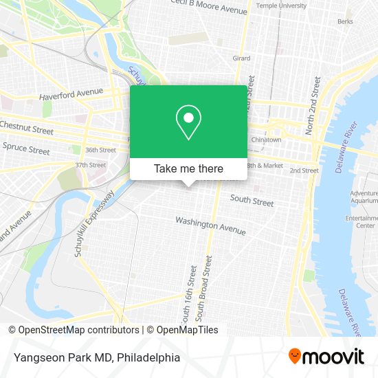 Mapa de Yangseon Park MD